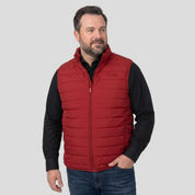 Chaleco capitonado plus size para hombre con bolsas ocultas a los costados Greenlander - Greenlander