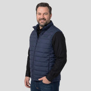 Chaleco capitonado plus size para hombre con bolsas ocultas a los costados Greenlander - Greenlander