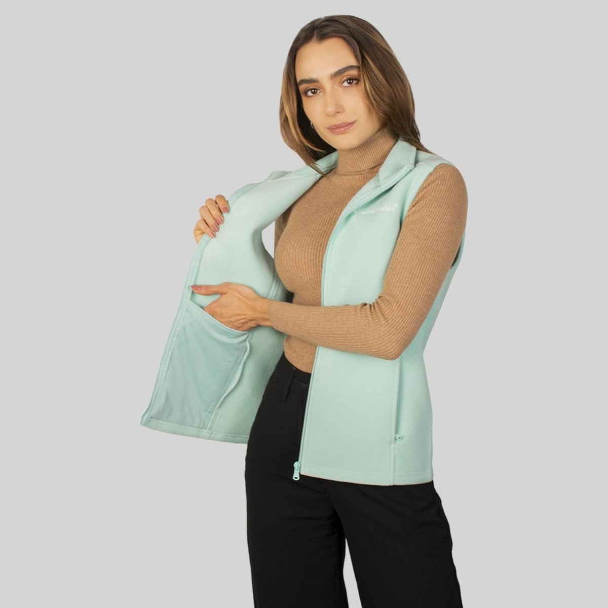 Chaleco de Fleece para mujer con bolsillos Greenlander - Greenlander