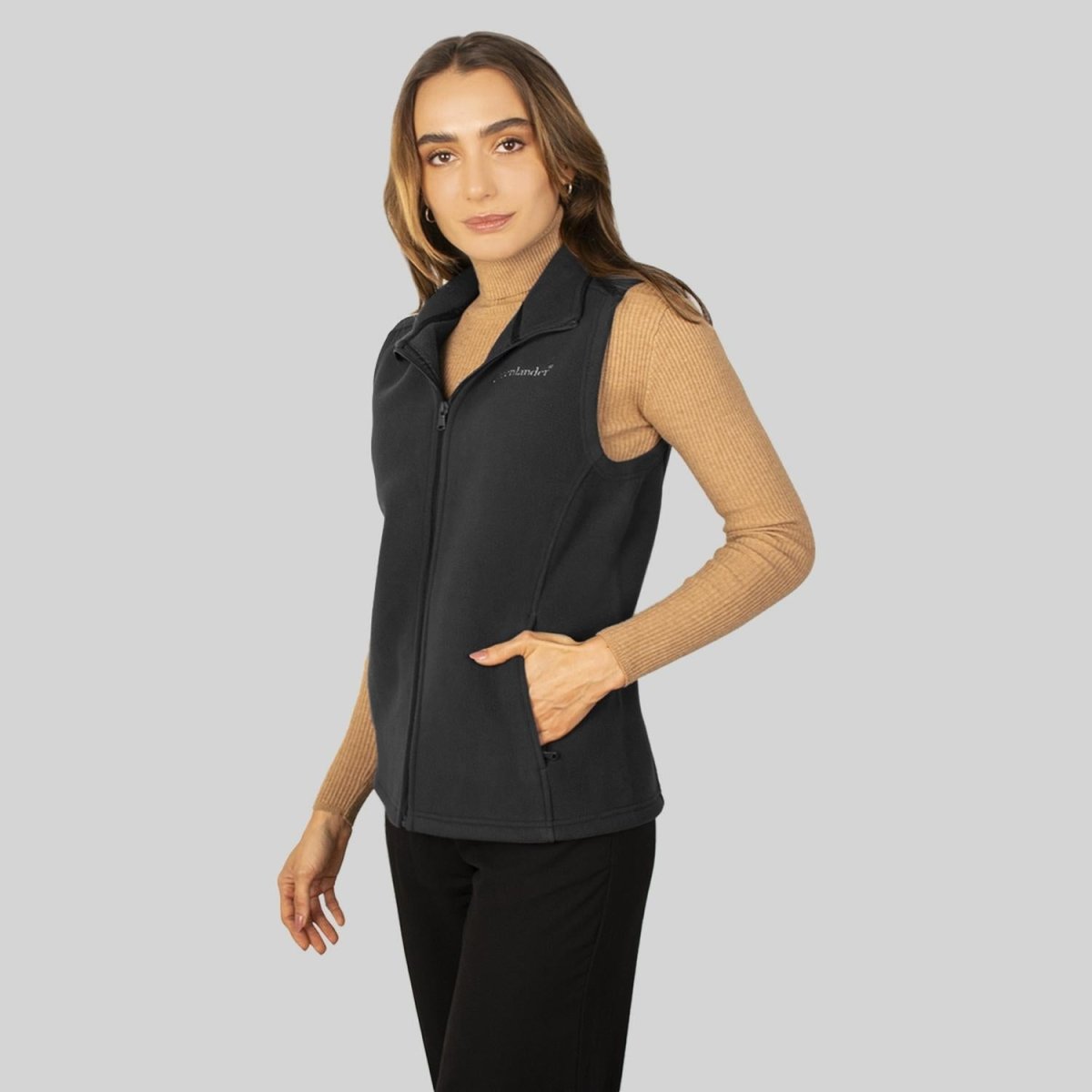 Chaleco de Fleece para mujer con bolsillos Greenlander - Greenlander