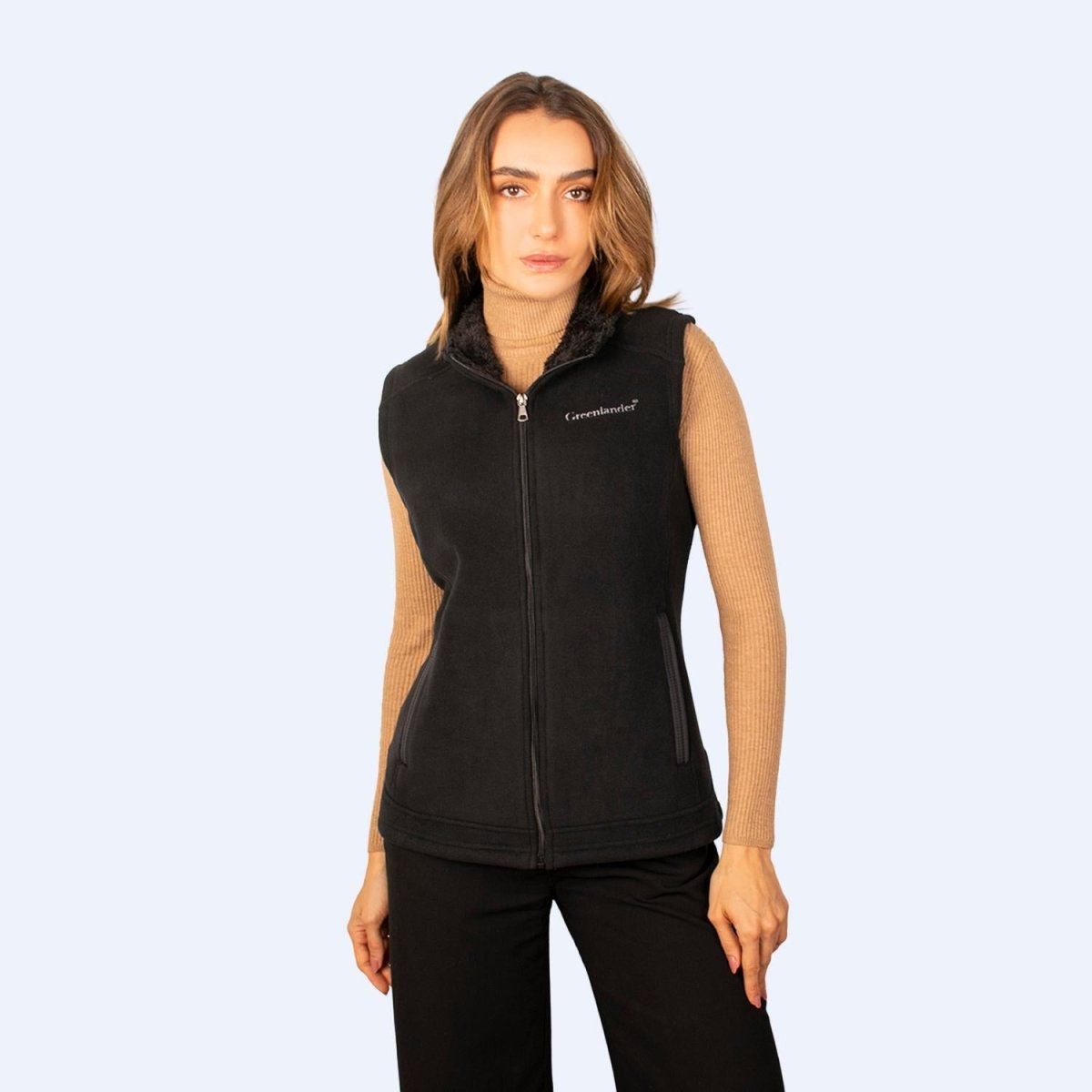 Chaleco de fleece para mujer con forro de fur Greenlander - Greenlander