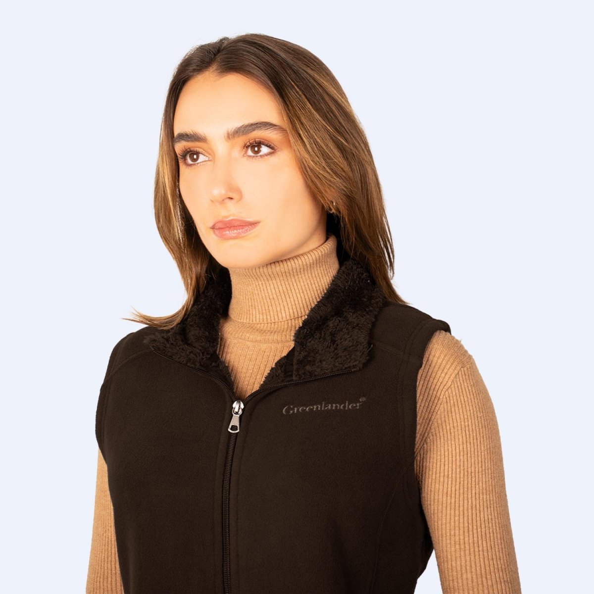 Chaleco de fleece para mujer con forro de fur Greenlander - Greenlander