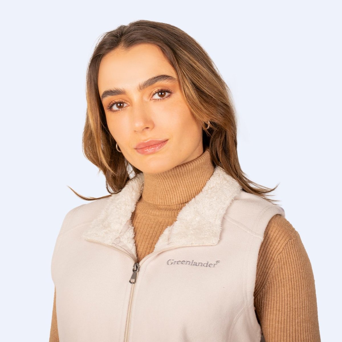 Chaleco de fleece para mujer con forro de fur Greenlander - Greenlander
