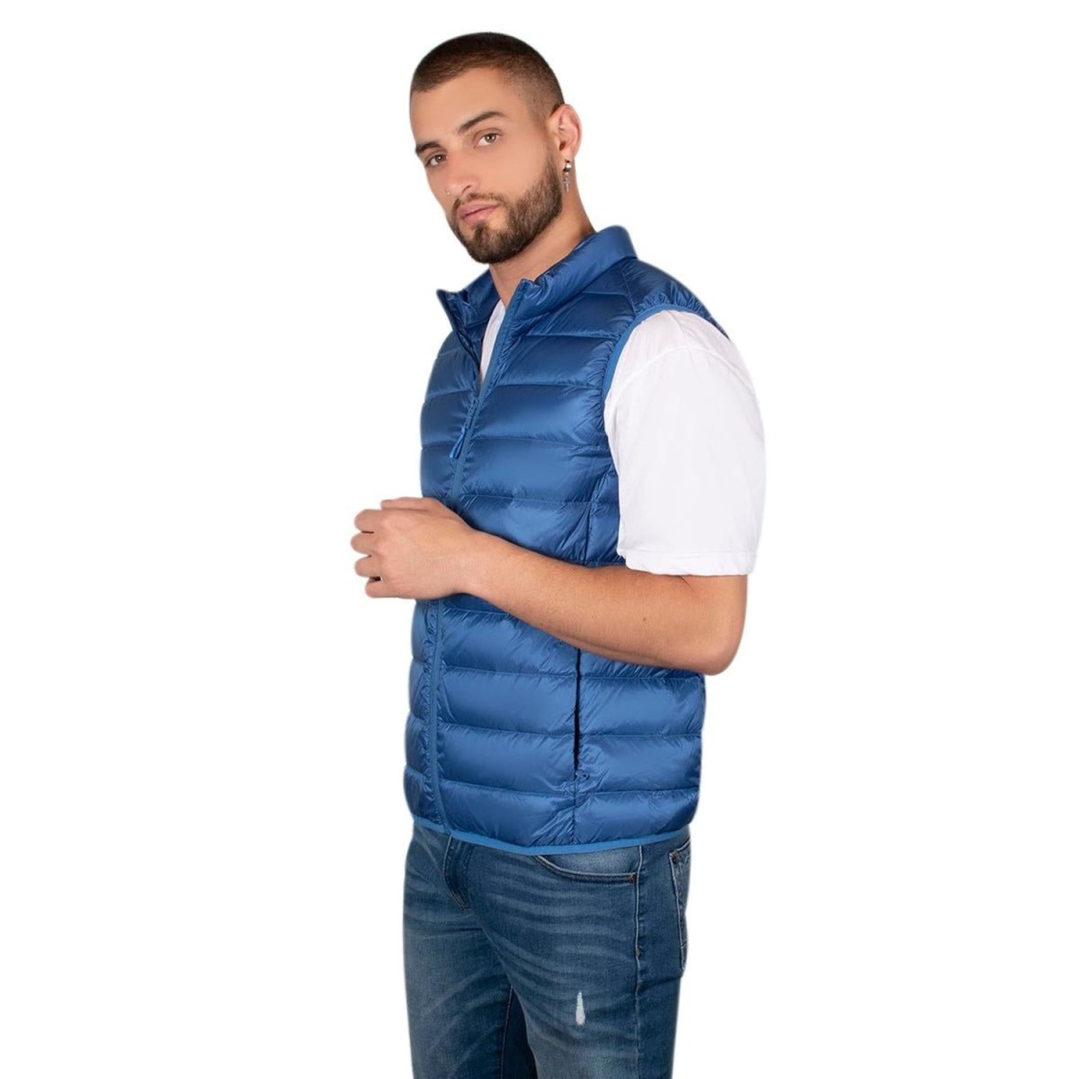 Chaleco De Pluma Ligera Con Bolsa Transportable Hombre - Greenlander