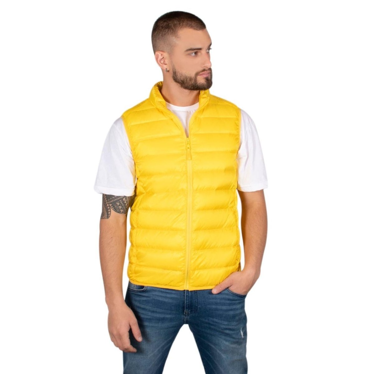 Chaleco De Pluma Ligera Con Bolsa Transportable Hombre - Greenlander
