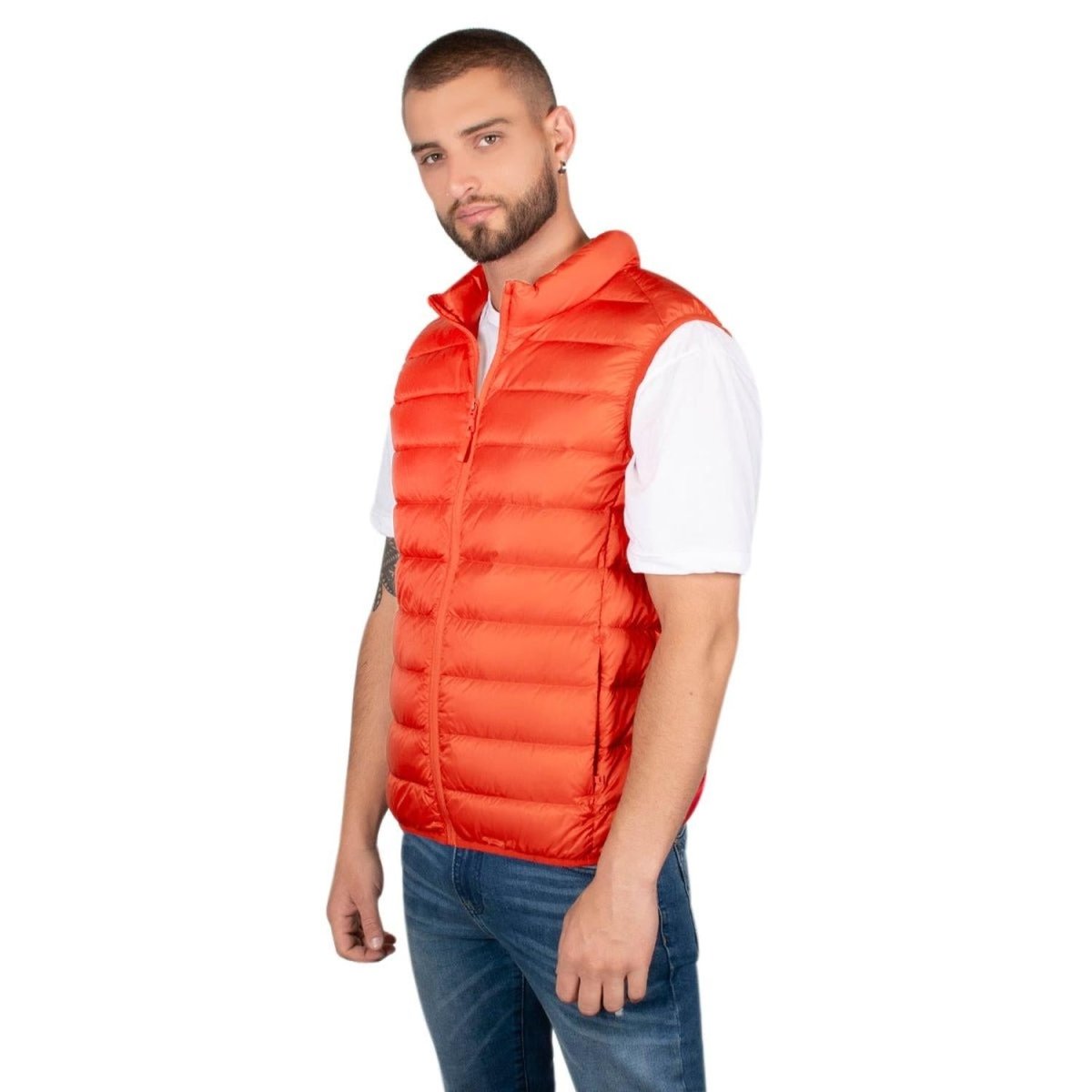 Chaleco De Pluma Ligera Con Bolsa Transportable Hombre - Greenlander