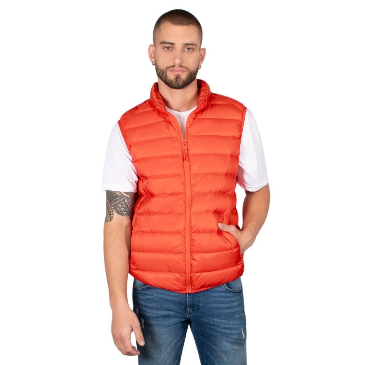 Chaleco De Pluma Ligera Con Bolsa Transportable Hombre - Greenlander