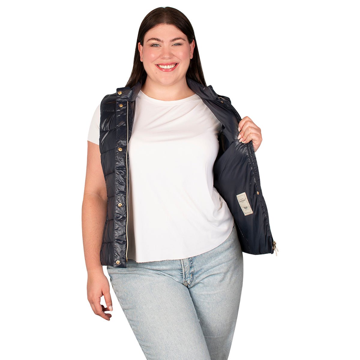 Chaleco De Pluma Ligera Mujer Plus Size - The Original Greenlander