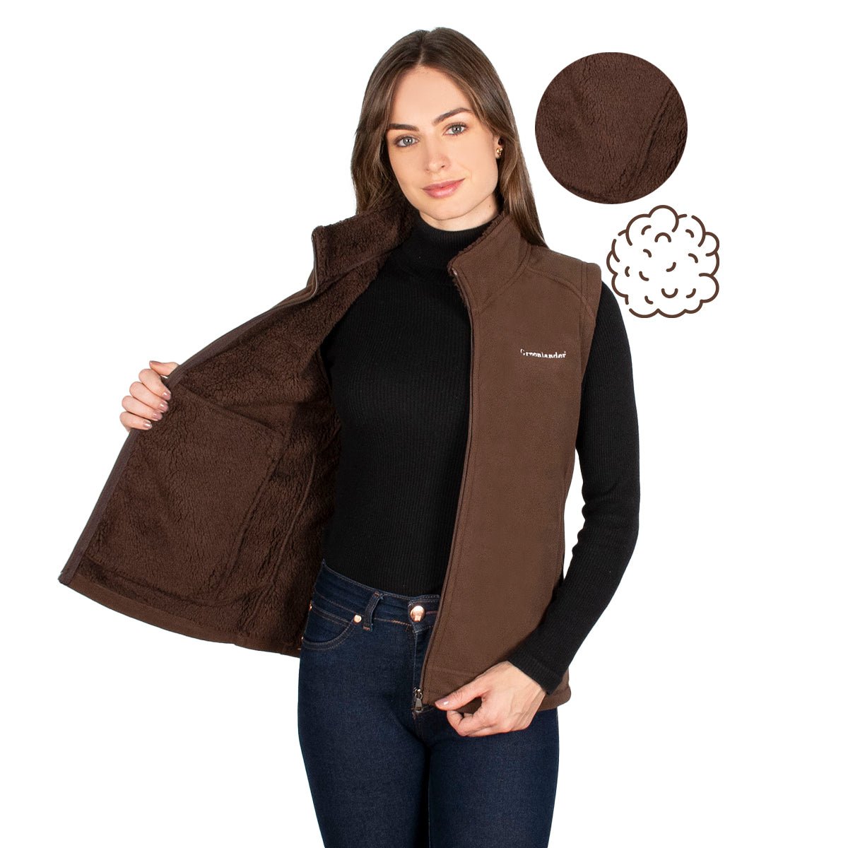 Chaleco Fleece Comfort Mujer - The Original Greenlander