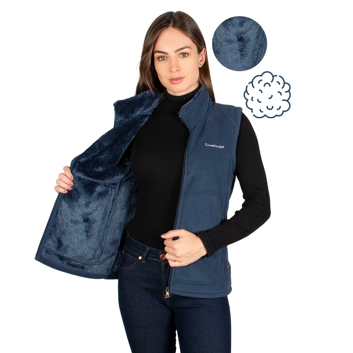 Chaleco Fleece Comfort Mujer - The Original Greenlander