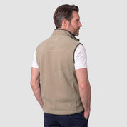 Chaleco fleece para hombre con bolsas a los costados y forro de fur Greenlander - Greenlander