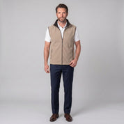 Chaleco fleece para hombre con bolsas a los costados y forro de fur Greenlander - Greenlander