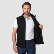 Chaleco fleece para hombre con bolsas a los costados y forro de fur Greenlander - Greenlander