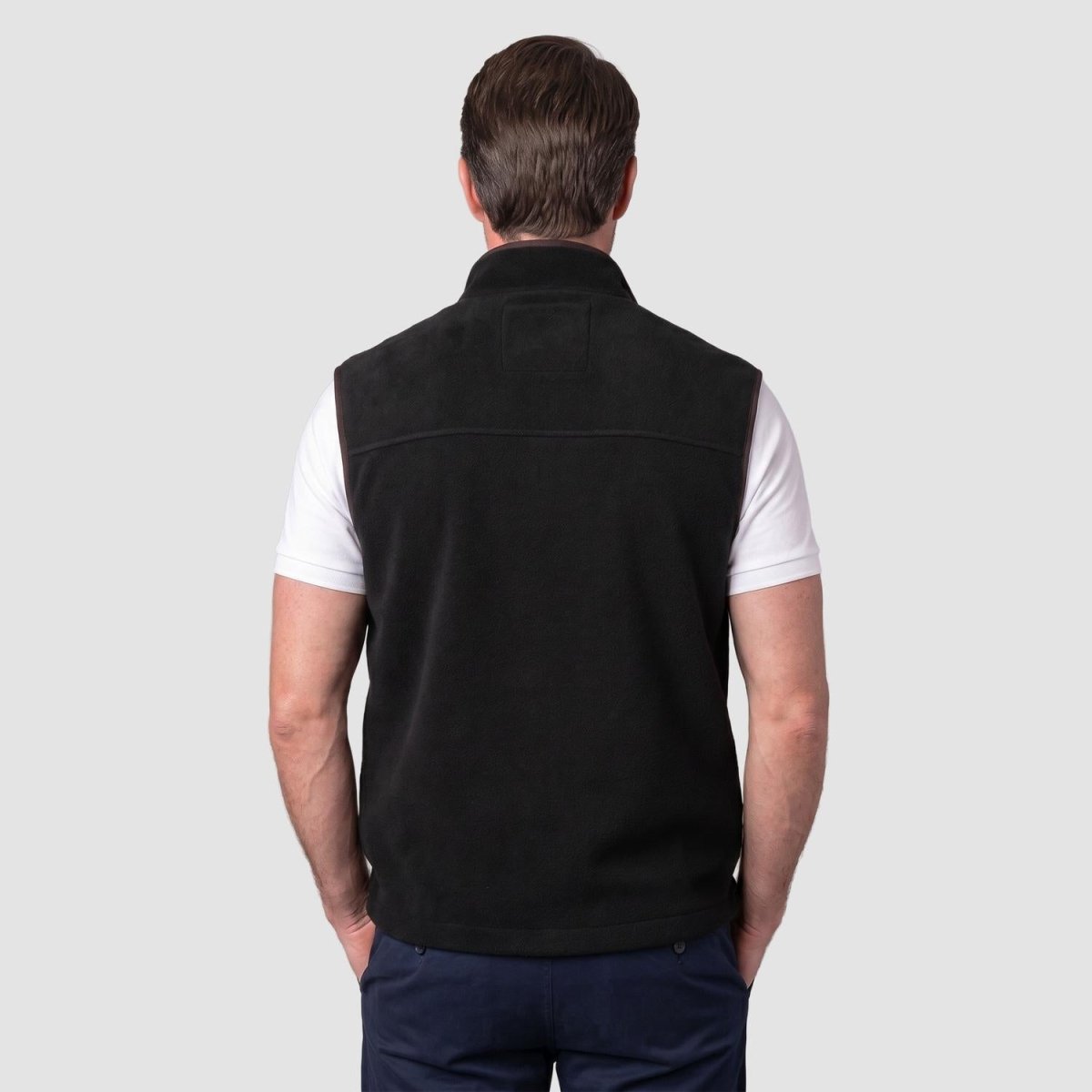 Chaleco fleece para hombre con bolsas a los costados y forro de fur Greenlander - Greenlander