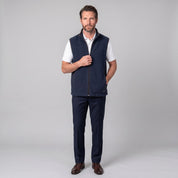 Chaleco fleece para hombre con bolsas a los costados y forro de fur Greenlander - Greenlander