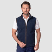 Chaleco fleece para hombre con bolsas a los costados y forro de fur Greenlander - Greenlander