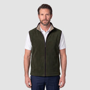Chaleco fleece para hombre con bolsas a los costados y forro de fur Greenlander - Greenlander