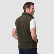 Chaleco fleece para hombre con bolsas a los costados y forro de fur Greenlander - Greenlander
