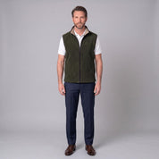 Chaleco fleece para hombre con bolsas a los costados y forro de fur Greenlander - Greenlander