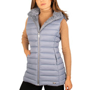 Chaleco largo capitonado para mujer con capucha desmontable Greenlander - Greenlander