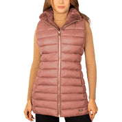 Chaleco largo capitonado para mujer con capucha desmontable Greenlander - Greenlander