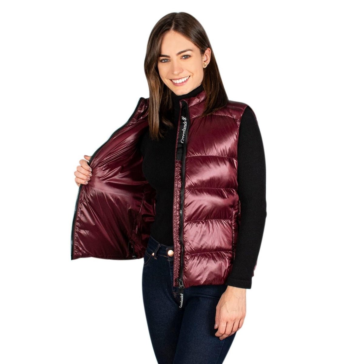 Chaleco Lifestyle Pluma Ligera Mujer - Greenlander