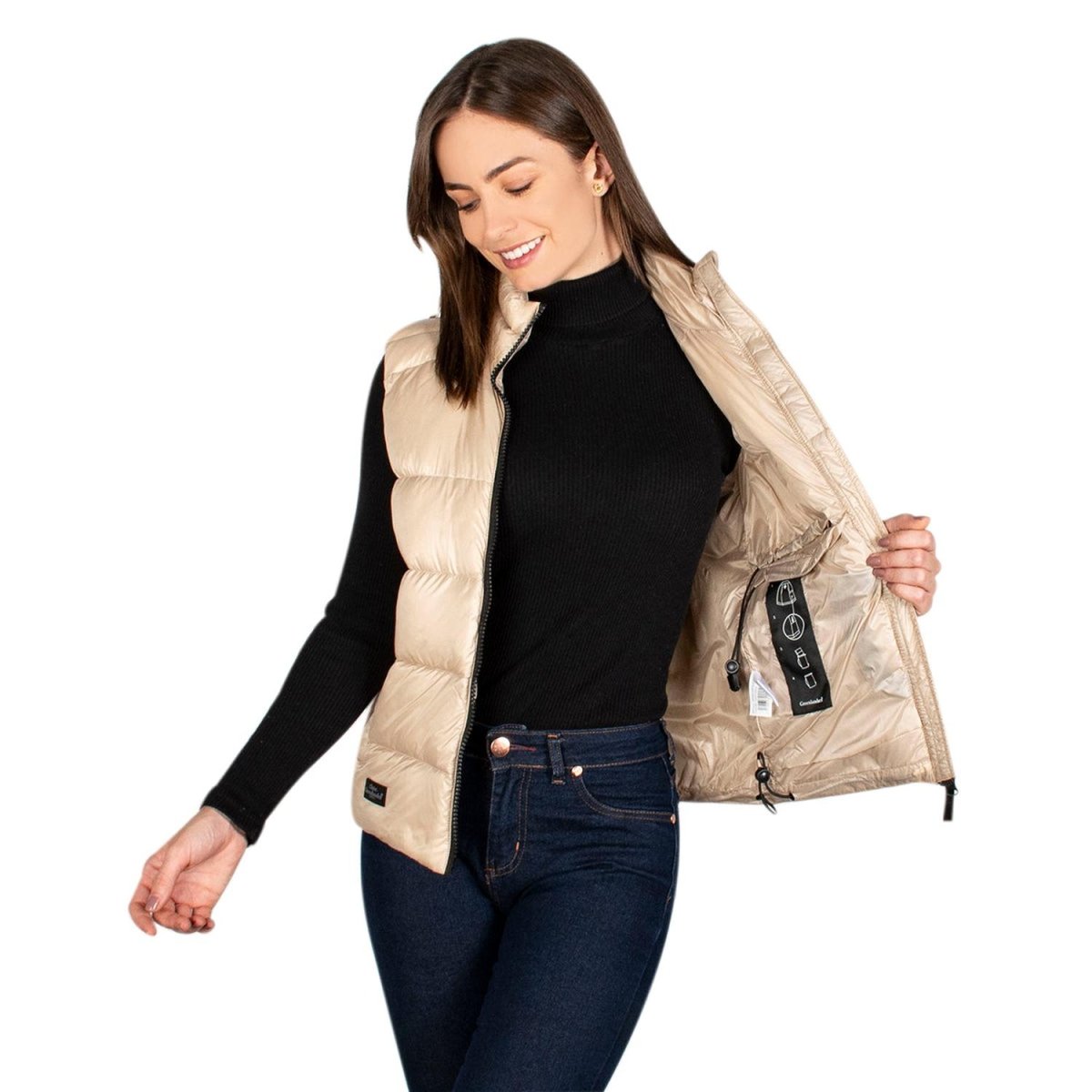 Chaleco Lifestyle Pluma Ligera Mujer - Greenlander