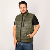 Chaleco Packabe Capitonado Ligero Plus Size Greenlander Hombre - The Original Greenlander
