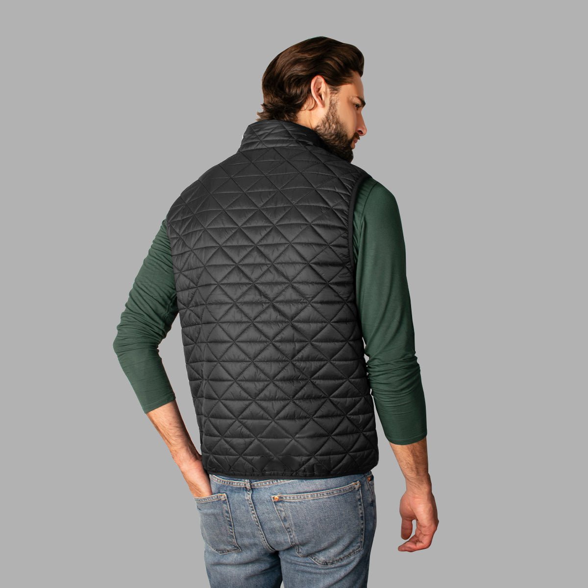 Chaleco Packable Capitonado Ligero Greenlander Hombre - The Original Greenlander