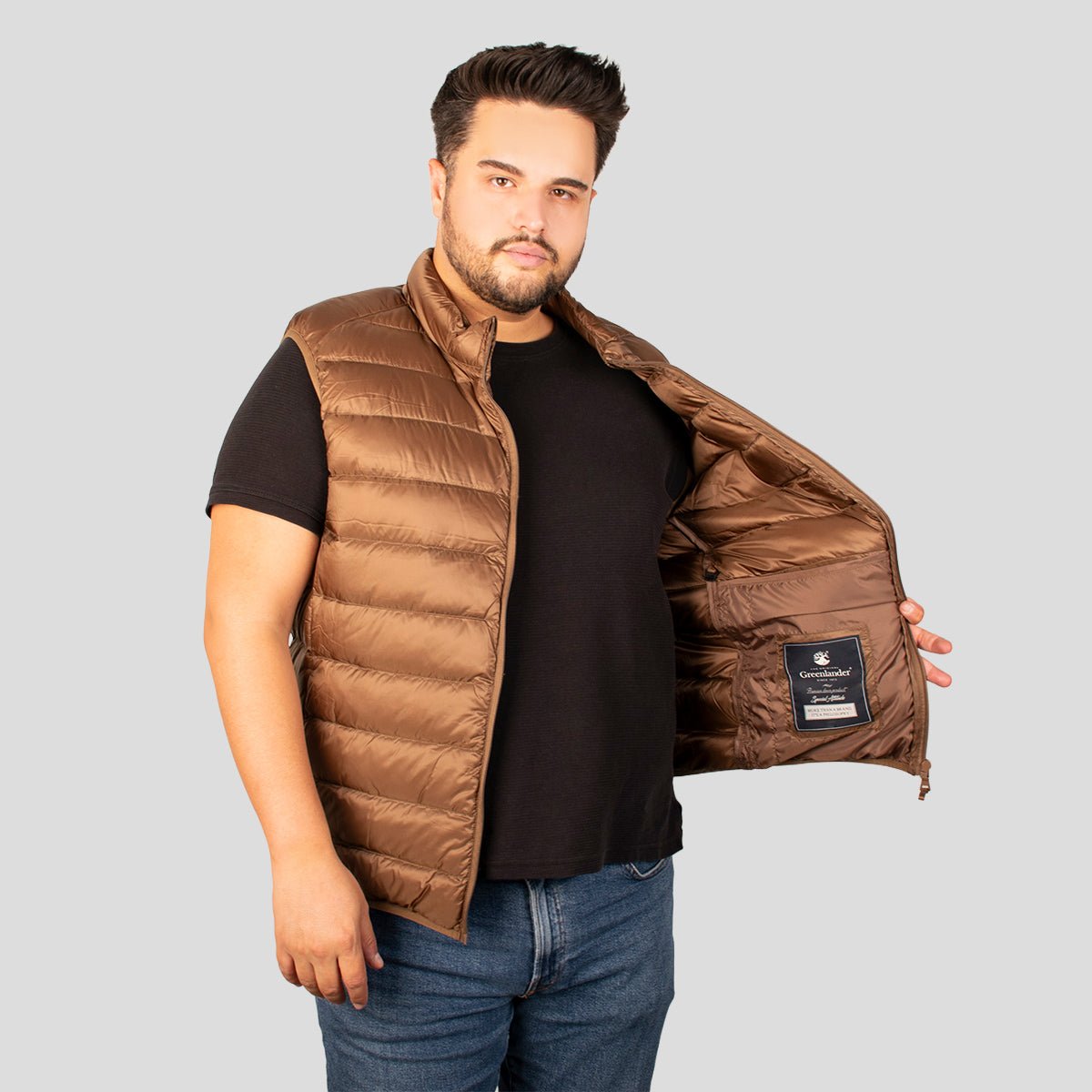 Chaleco Para Hombre Packable Capitonado - The Original Greenlander