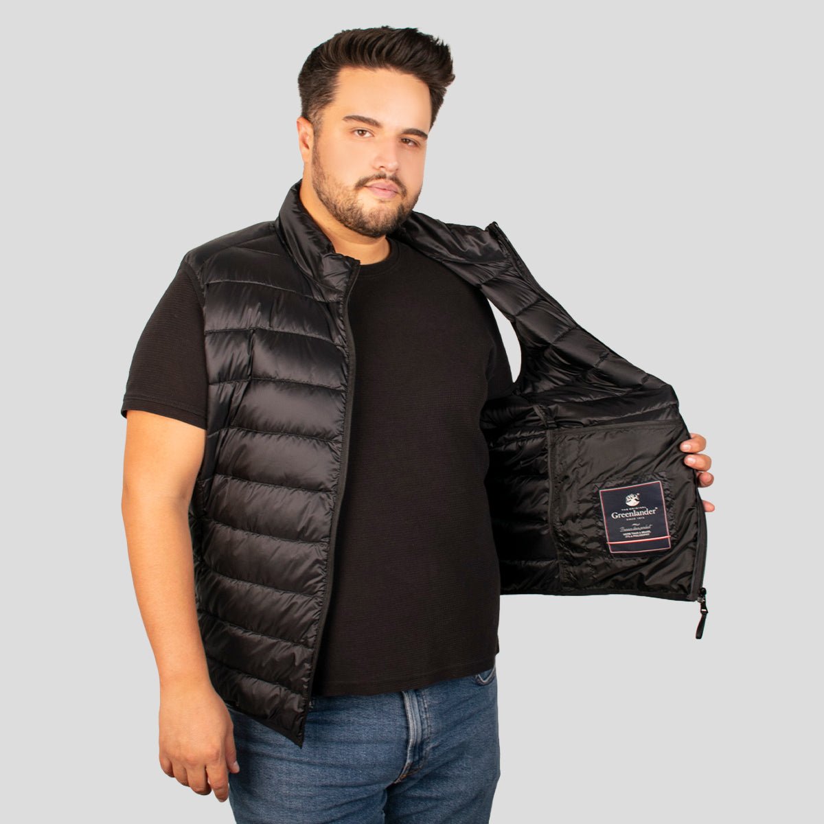 Chaleco Para Hombre Packable Capitonado - The Original Greenlander