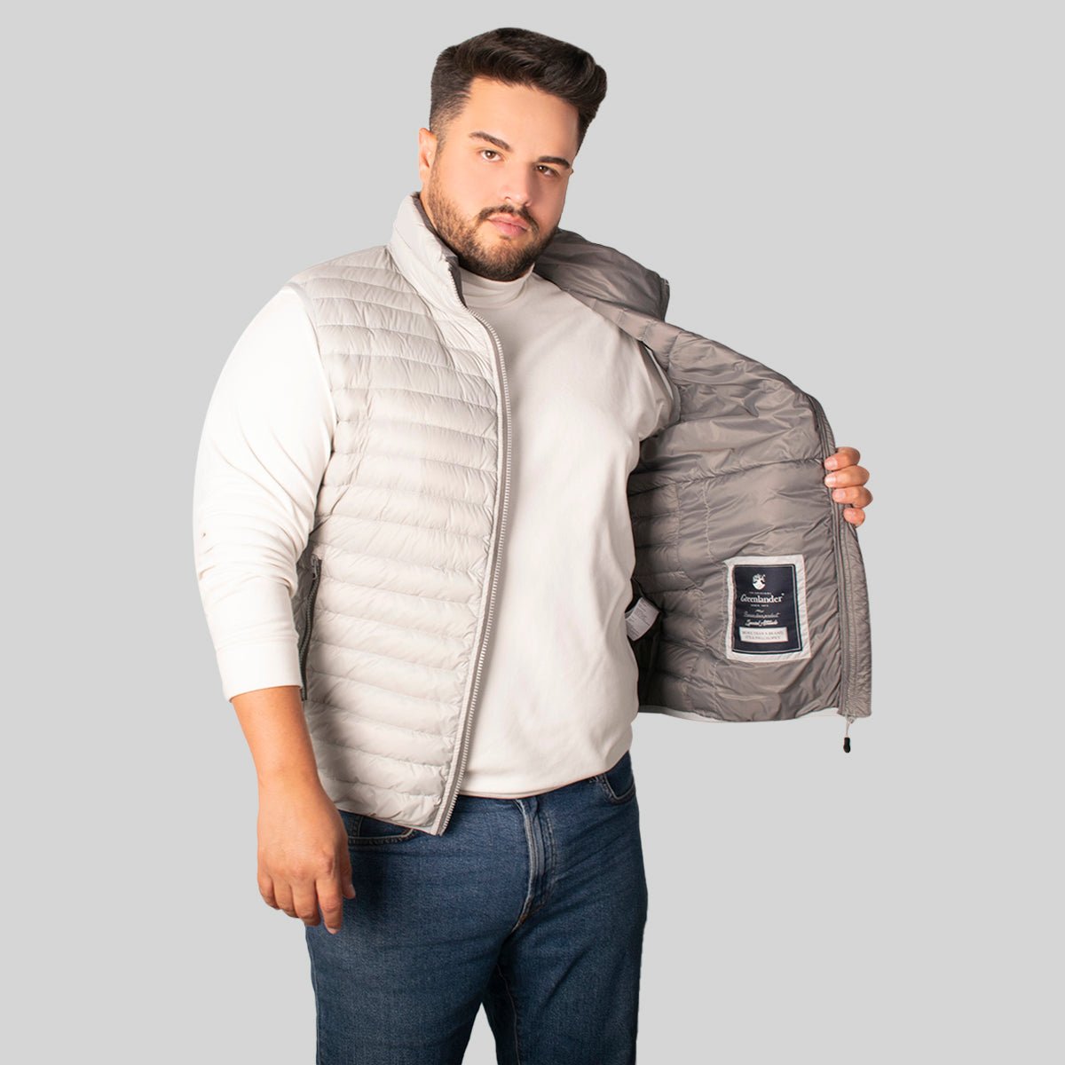 Chaleco Para Hombre Tallas Extras Greenlander - The Original Greenlander