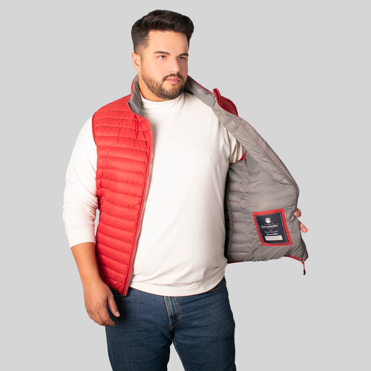 Chaleco Para Hombre Tallas Extras Greenlander - The Original Greenlander