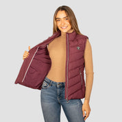 Chaleco Para Mujer Acolchonado Cuello Alto Con Cierre - The Original Greenlander