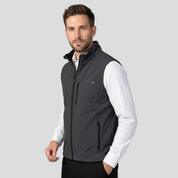 Chaleco softshell para hombre con bolsas al costado Greenlander - Greenlander
