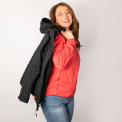 Chamarra 2 en 1 con Fleece Desmontable y Gorro Fijo Greenlander Mujer - The Original Greenlander