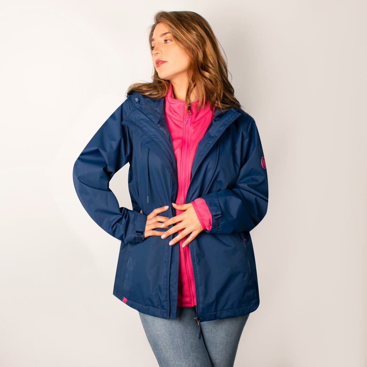 Chamarra 2 en 1 con Fleece Desmontable y Gorro Fijo Greenlander Mujer - The Original Greenlander