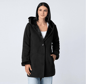 Chamarra Abrigo Fleece para Mujer con Gorro y Forro Afelpado | Greenlander - Greenlander