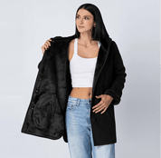 Chamarra Abrigo Fleece para Mujer con Gorro y Forro Afelpado | Greenlander - Greenlander