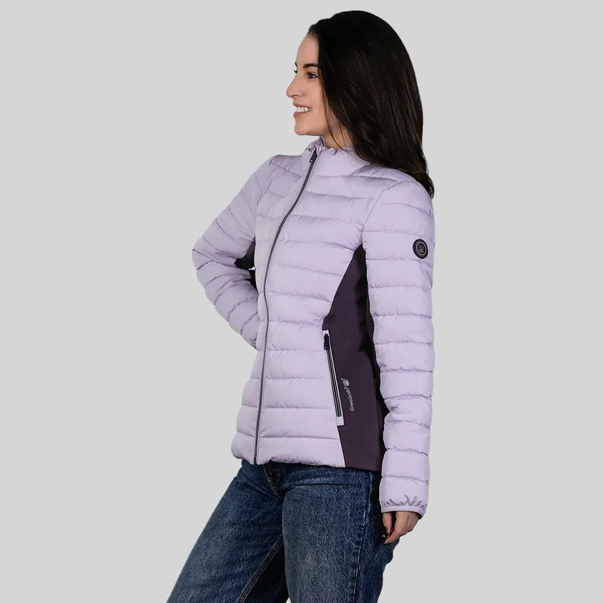 Chamarra Acolchada Capitonada para Mujer con Bolsillos y Cuello Alto | Greenlander - Greenlander