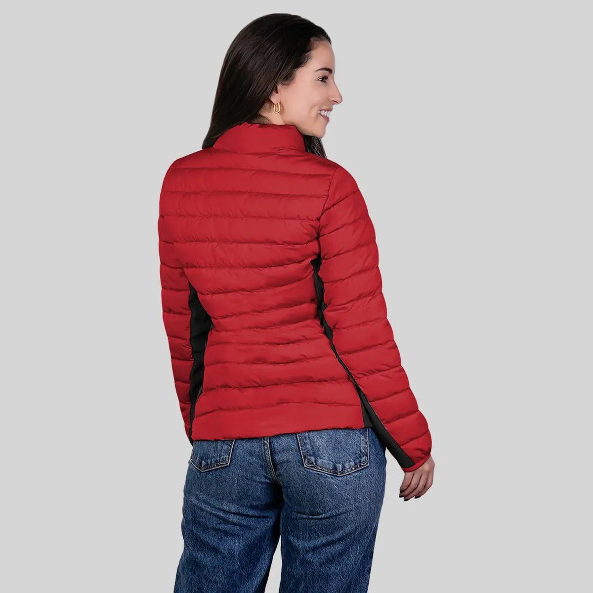 Chamarra Acolchada Capitonada para Mujer con Bolsillos y Cuello Alto | Greenlander - Greenlander