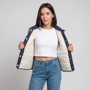 Chamarra acolchada para mujer con bolsas | Greenlander - Greenlander