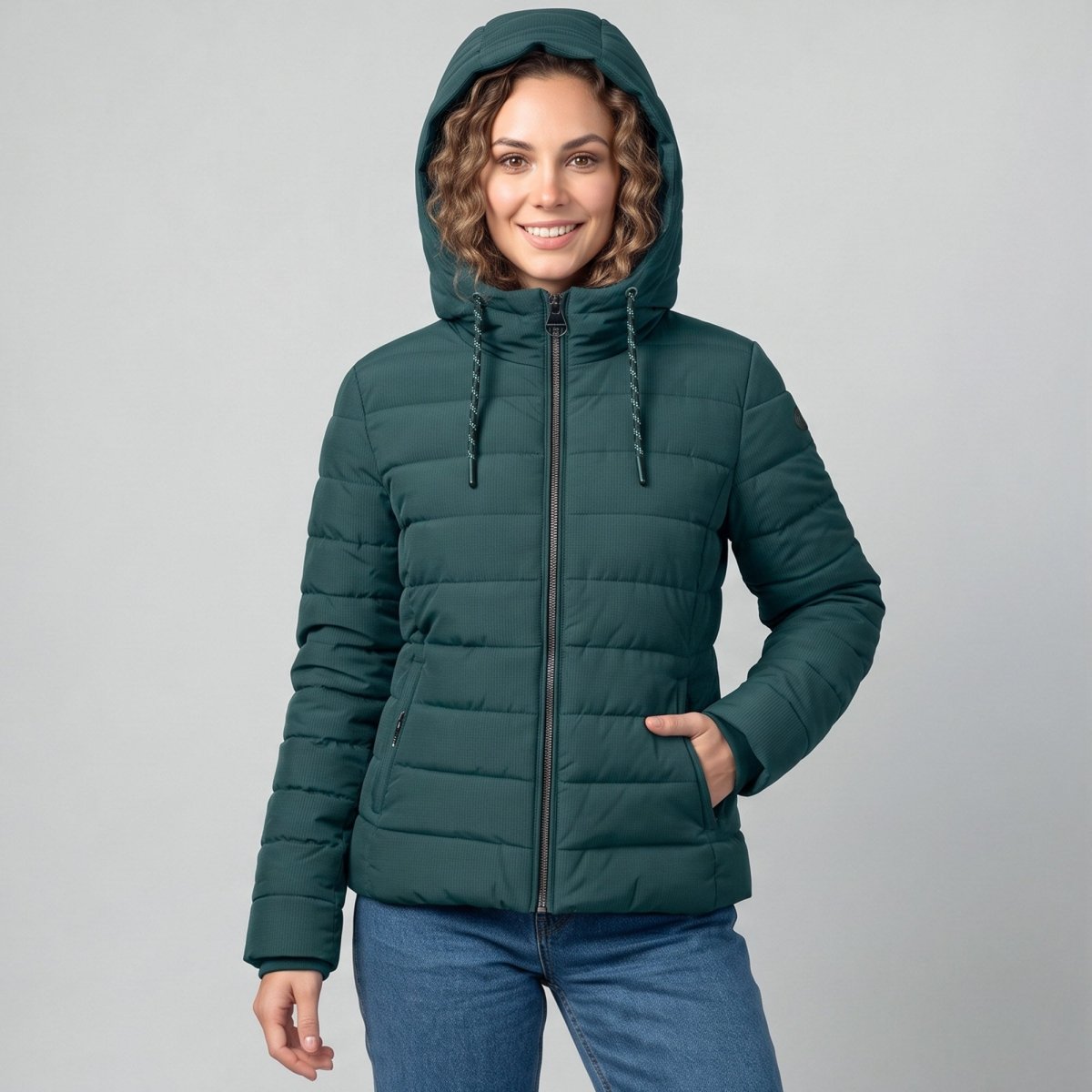 Chamarra Acolchada para Mujer con Capucha Ajustable | Greenlander - Greenlander