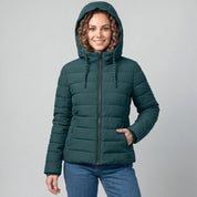 Chamarra Acolchada para Mujer con Capucha Ajustable | Greenlander - Greenlander