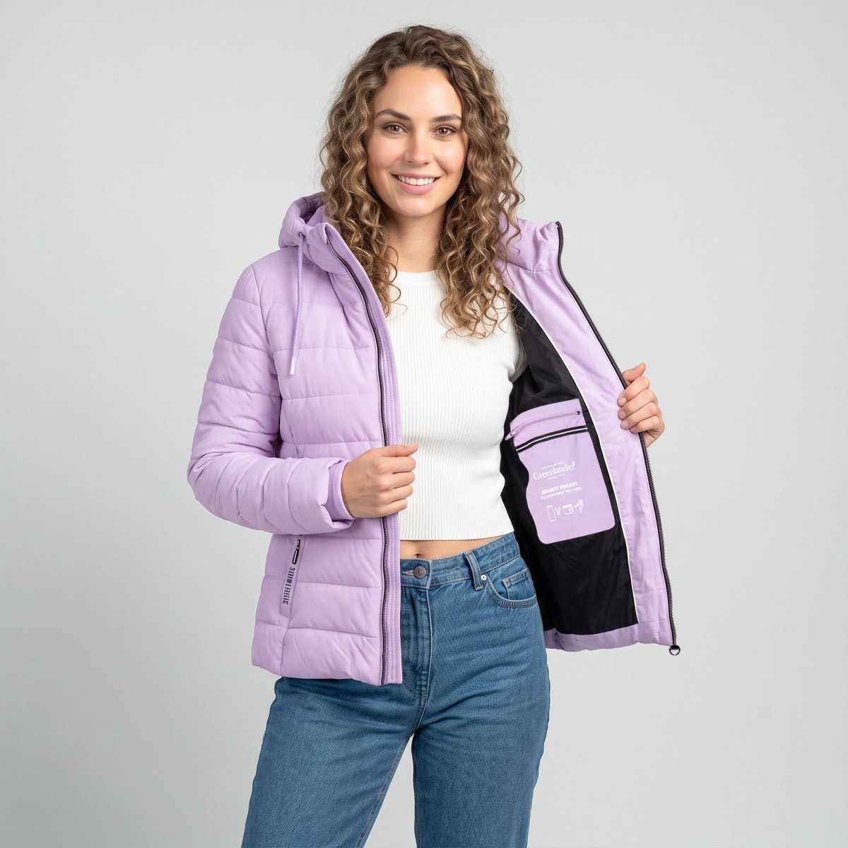 Chamarra Acolchada para Mujer con Capucha Ajustable | Greenlander - Greenlander