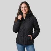 Chamarra Acolchada para Mujer con Capucha Desmontable Greenlander - Greenlander