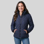 Chamarra Acolchada para Mujer con Capucha Desmontable Greenlander - Greenlander