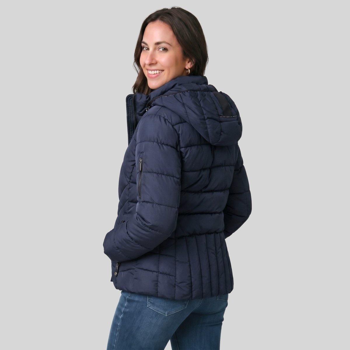 Chamarra Acolchada para Mujer con Capucha Desmontable Greenlander - Greenlander