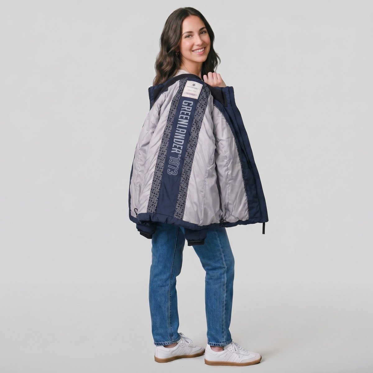 Chamarra Acolchada para Mujer con Capucha Desmontable Greenlander - Greenlander