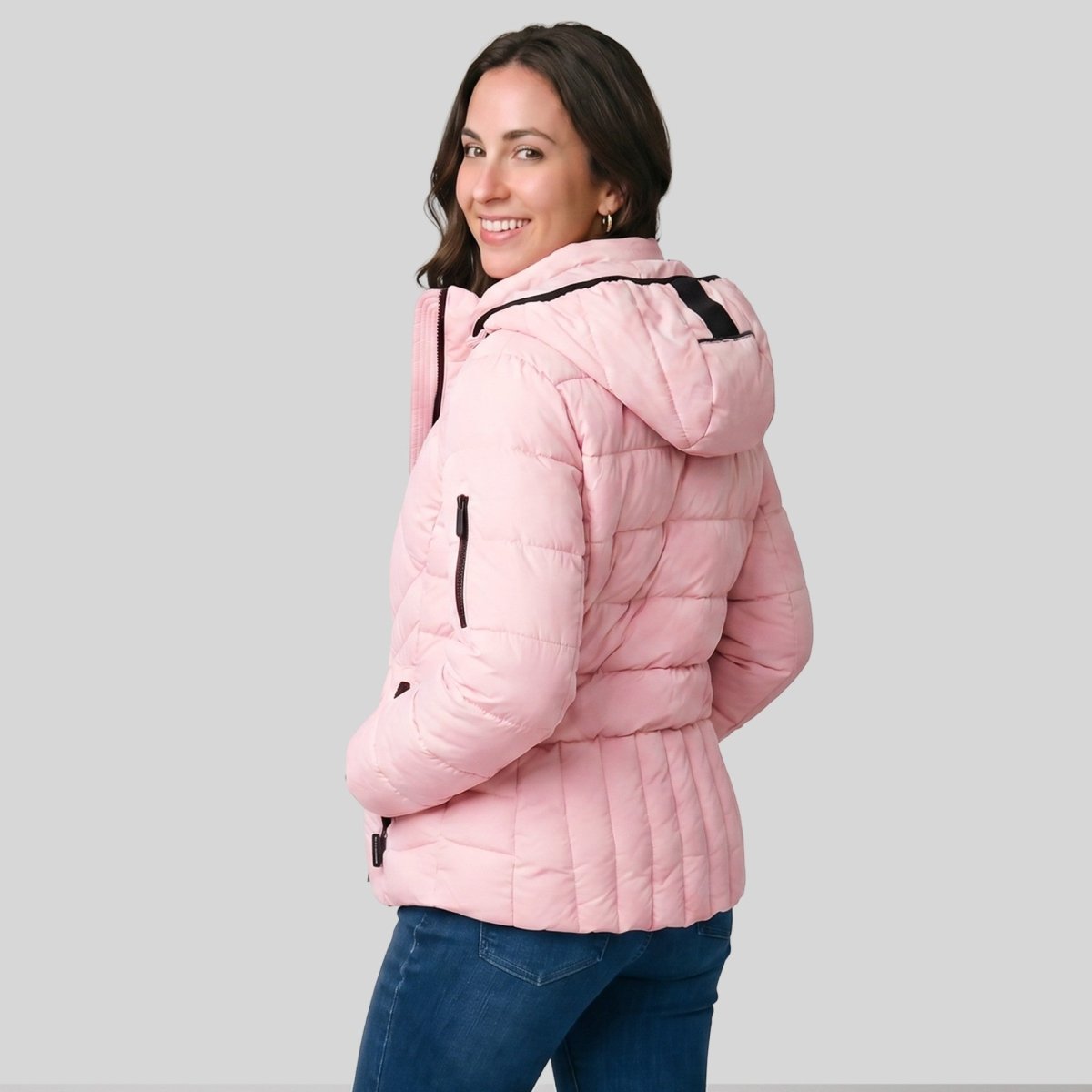 Chamarra Acolchada para Mujer con Capucha Desmontable Greenlander - Greenlander